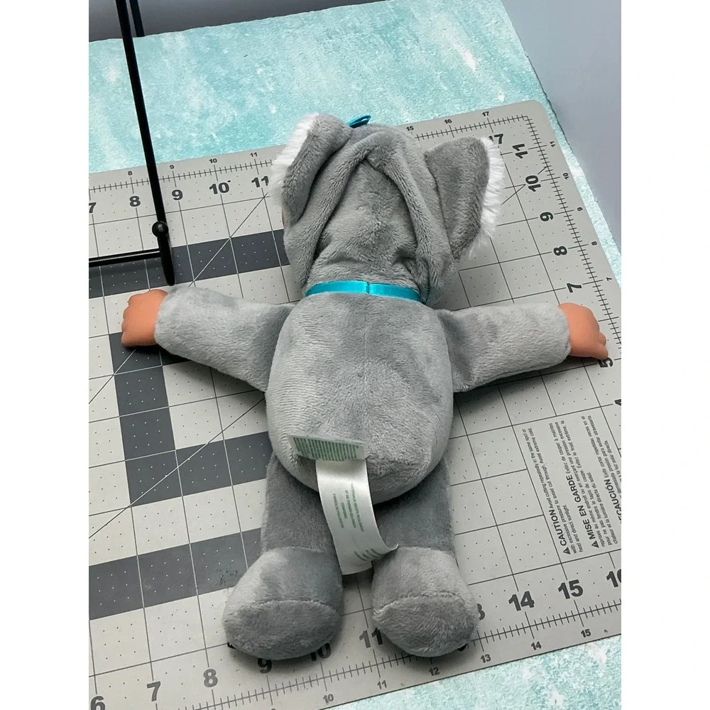 Cabbage Patch Kids Cuties Koala Plush Doll Gray Polka Dot 9 Inch Green Eyes